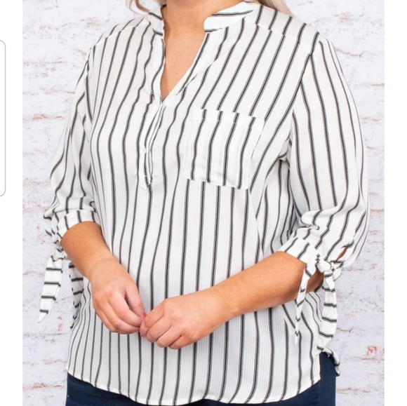 Striped blouse - Picture 4 of 5